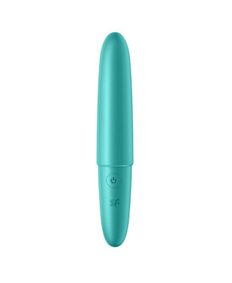 Vibromasseur turquoise USB Ultra Power Bullet 6 Satisfyer 